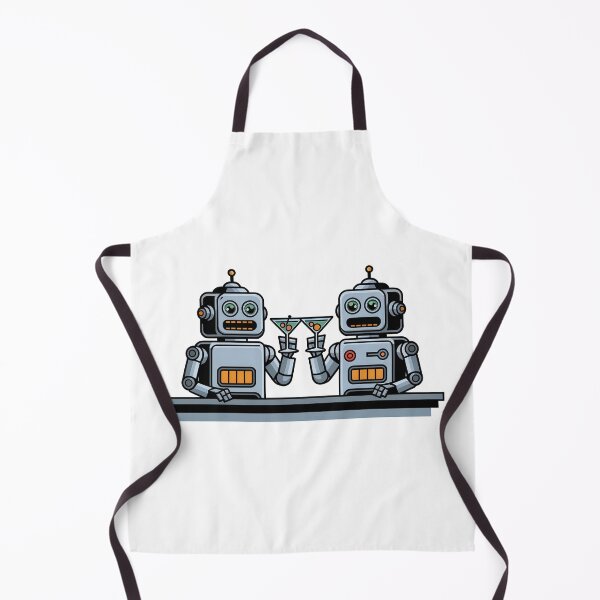 Item preview, Robots At The Bar designed and sold by Angry Swan Designs.