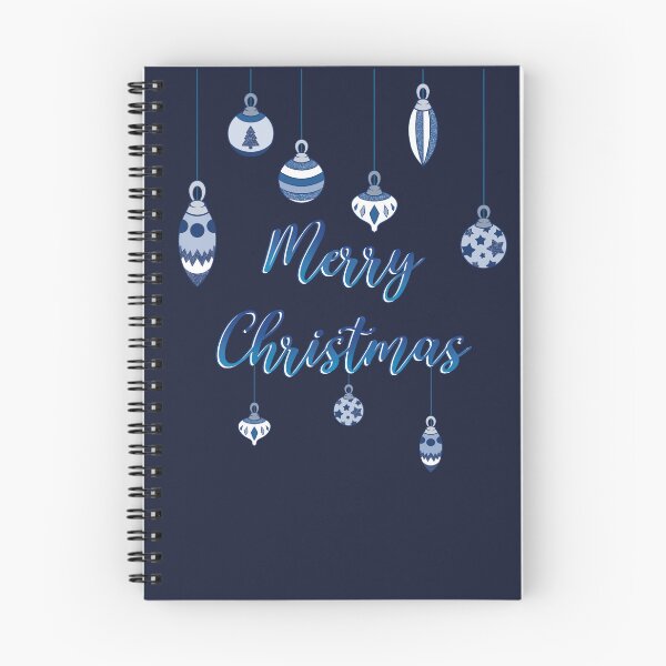 Aperçu de l'œuvre Boules de Noël bleues et blanches créée et vendue par AriLady.