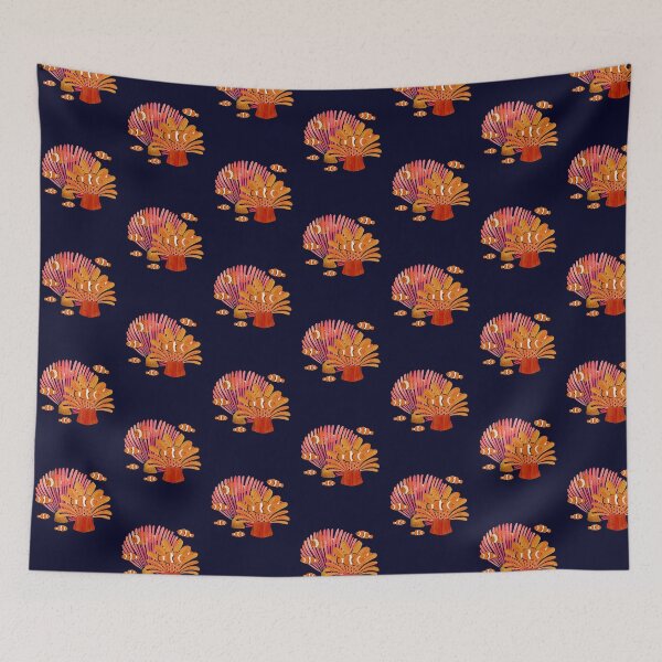 Item preview, Orange Sea Anemone designed and sold by AnulaArt.