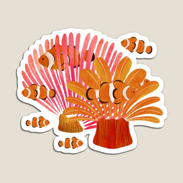 Item preview, Orange Sea Anemone designed and sold by AnulaArt.