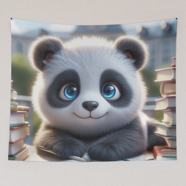 Item preview, School Panda 2 designed and sold by PANDALOVEART.