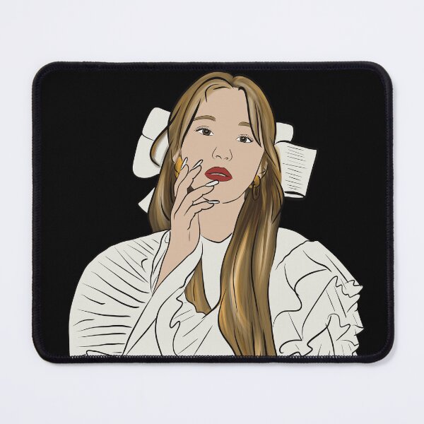 Item preview, Baek jiheon (Fromis_9) K-pop digital illustration vector art designed and sold by Eclectic-aww.