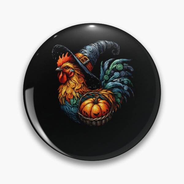Item preview, Chicken Starry Night Van Gogh Halloween Art Chicken Lover designed and sold by MTRBSK11.