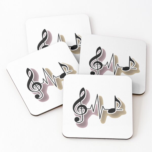 Item preview, Music Pulse Heartbeat Sound Wave Design designed and sold by NiftyWrx.