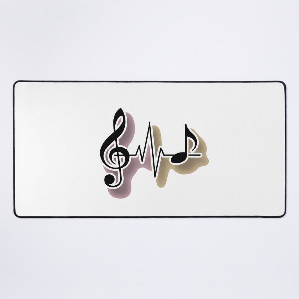 Item preview, Music Pulse Heartbeat Sound Wave Design designed and sold by NiftyWrx.