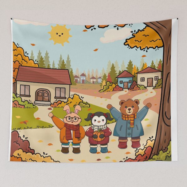 Item preview, Happy Autumn Day! designed and sold by Hello-Cuties.