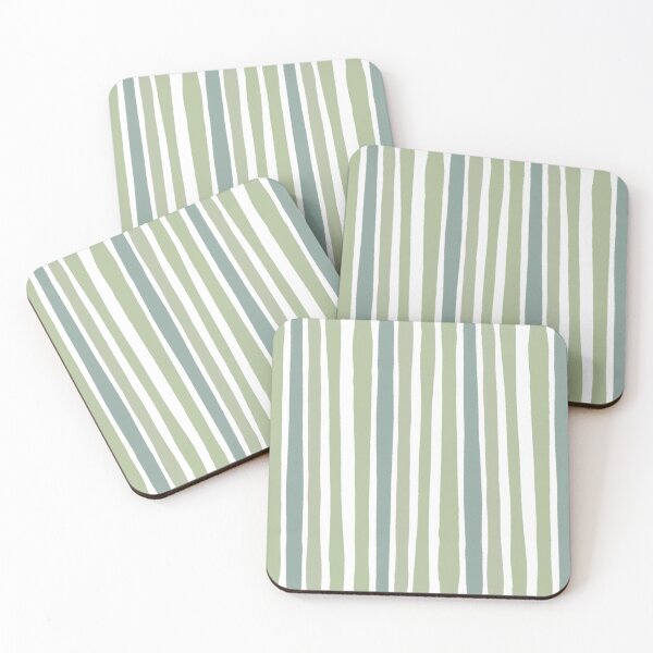 Item preview, Green striped textured paper with vintage design, and seamless pattern, perfect for wallpaper or fabric designed and sold by Ammi77.