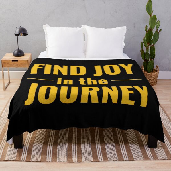 Item preview, Enjoy the Journey - Uplifting Quote to Encourage Finding Happiness in Every Step of Life designed and sold by UniGift.