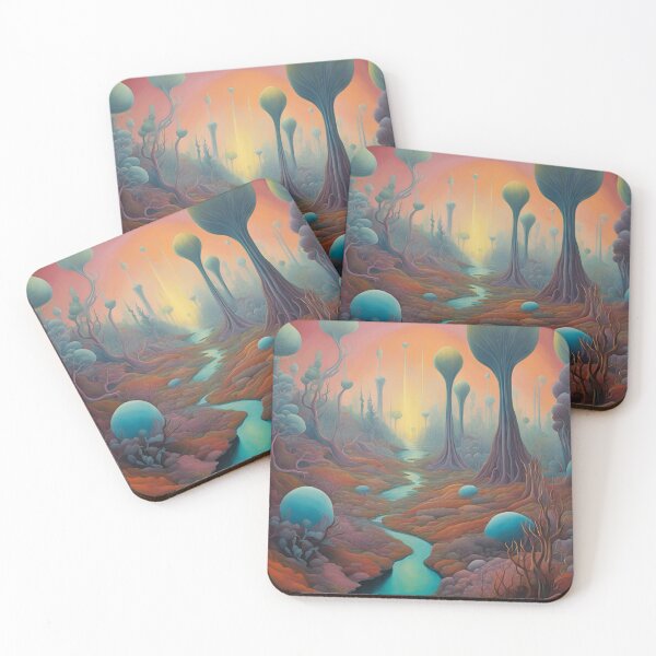 Item preview, Alien Biomes Cosmic Sci-Fi ART designed and sold by KociDesigns.