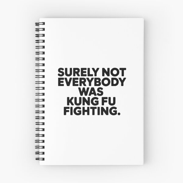 Item preview, Surely Not Everybody Was Kung Fu Fighting designed and sold by NiftyWrx.