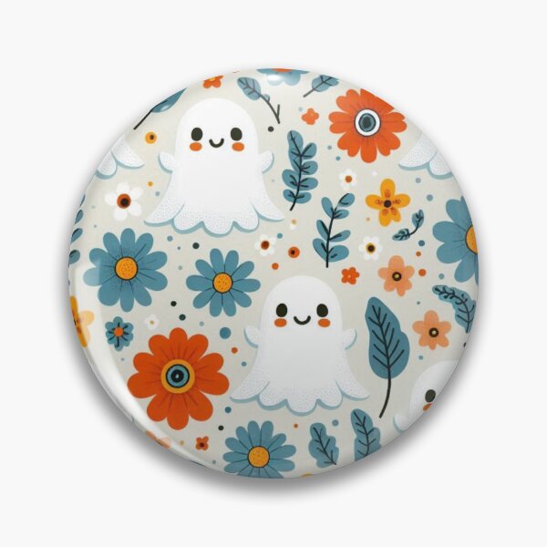 Item preview, Cute Spooky Ghost Floral  designed and sold by DeeCeeFashion.