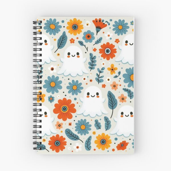 Item preview, Cute Spooky Ghost Floral  designed and sold by DeeCeeFashion.
