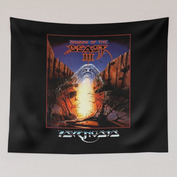 Item preview, Shadow of the Beast 3 Cover HD designed and sold by Retr0Tshirts.