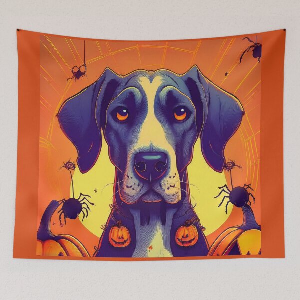 Item preview, Boooo dog halloween 21 designed and sold by Mandalahijo.