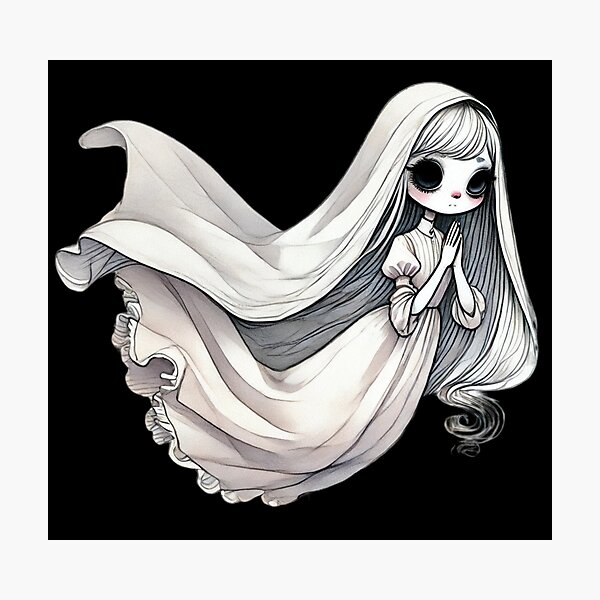 Item preview, Sheet ghost girl designed and sold by II0FU5.