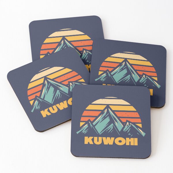 Item preview, Kuwohi North Carolina Tennessee Retro Turquoise designed and sold by Esskay Designs.