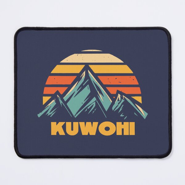 Item preview, Kuwohi North Carolina Tennessee Retro Turquoise designed and sold by Esskay Designs.