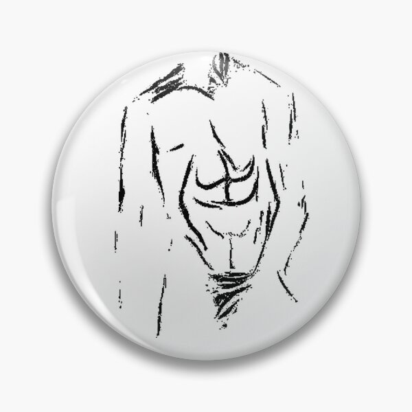 Item preview, Muscle Man Drawing, Digital Painting Walls Of Fame Aust designed and sold by WallsOfFameAust.