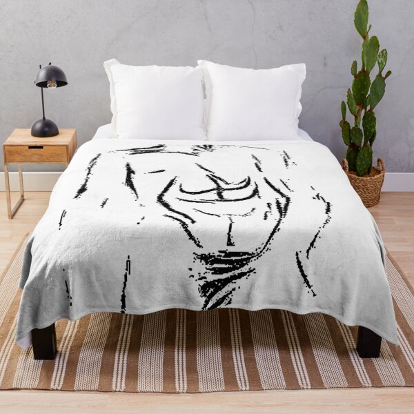 Item preview, Muscle Man Drawing, Digital Painting Walls Of Fame Aust designed and sold by WallsOfFameAust.