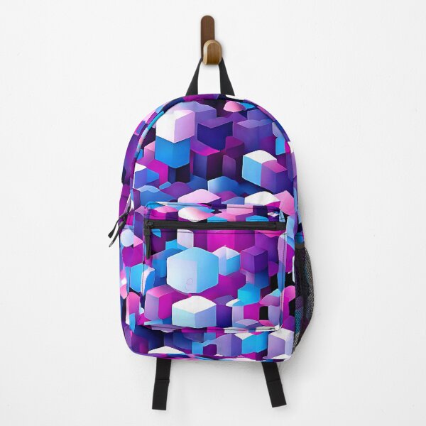 Item preview, A pattern of interconnected cubes with soft gradient transitions designed and sold by Tchoice.