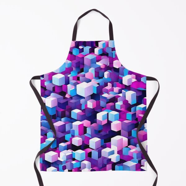 Item preview, A pattern of interconnected cubes with soft gradient transitions designed and sold by Tchoice.