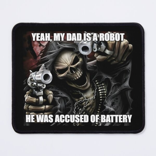 Item preview, Badass Skeleton Meme #13 designed and sold by unclehamby.