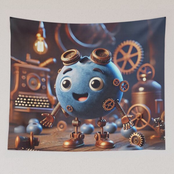 Item preview, Steampunk Blueberry designed and sold by Sillytoe.