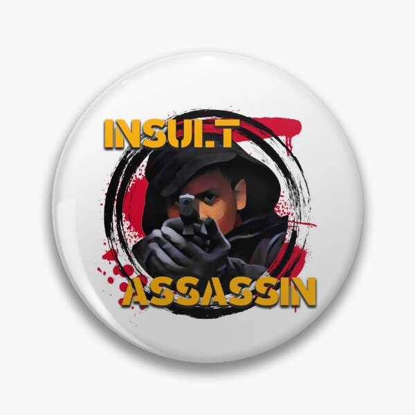 Item preview, Asesino insultante designed and sold by UNK-Fatigues.
