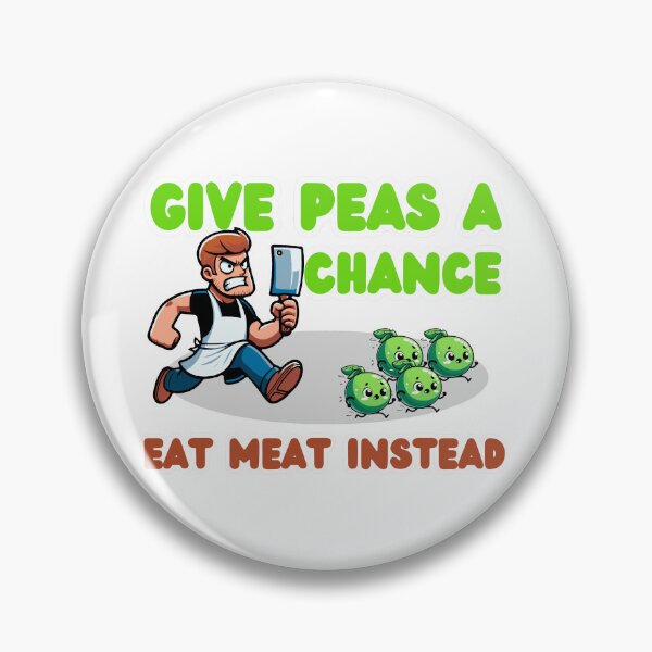 Item preview, Give Peas A Chance designed and sold by McThingummy.