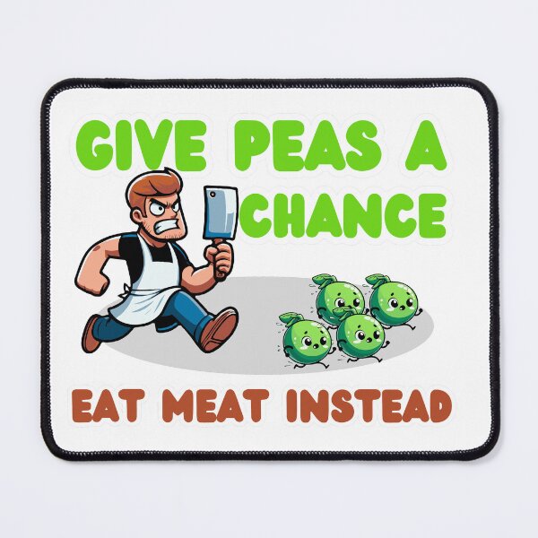 Item preview, Give Peas A Chance designed and sold by McThingummy.
