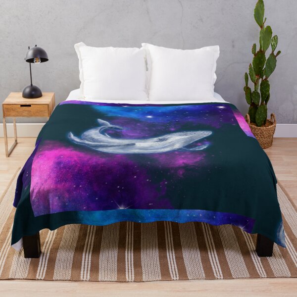 Item preview, Blue Watercolour Whale Dream 2 designed and sold by SMUStudios.