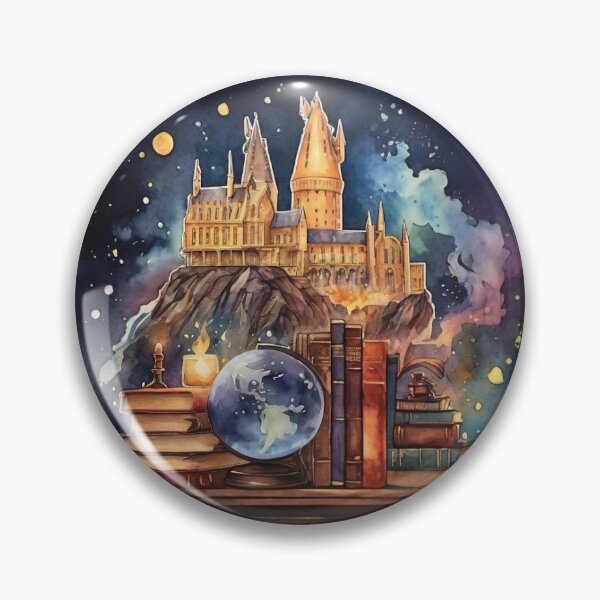 Item preview, Magical Library Sticker designed and sold by pelzolga.