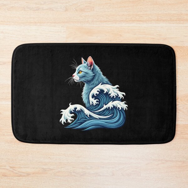 Item preview, waves cat  designed and sold by jkrphoto.
