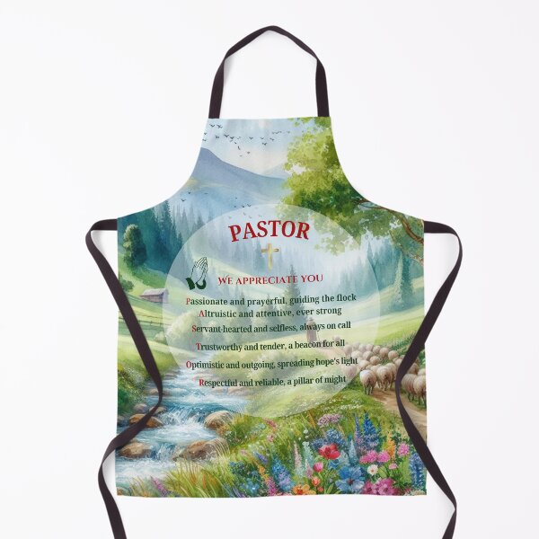 Item preview, Pastor POEM, Appreciation Gift - Shepherd Tending Flock - Ordination Anniversary Birthday Christmas Retirement designed and sold by Heritage Hive Studio.
