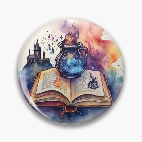 Item preview, Magical Book Sticker designed and sold by pelzolga.
