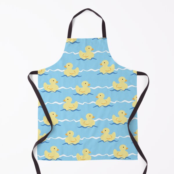 Item preview, cute duck swimming seamless pattern designed and sold by SomAoHappyDay.