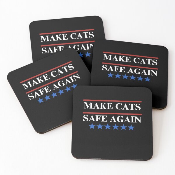 Item preview, Make Cats Safe Again Funny 2024 Election designed and sold by AVATAR-MANIA.