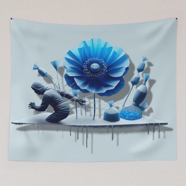 Item preview, Somniferum War with Drugs Poppy and Hoodie designed and sold by SomniferumWars.