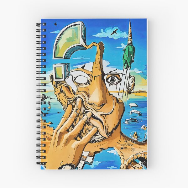 Item preview, Surrealist Salvador Dalí Style, Broken Face, Fine Art Print designed and sold by Artistic Gift Print.