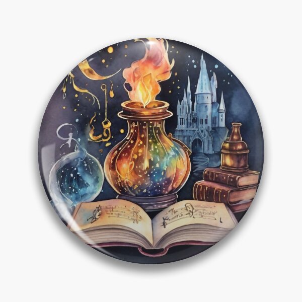 Item preview, Magical Book Sticker designed and sold by pelzolga.