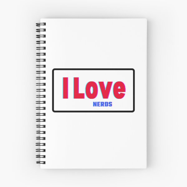 Item preview, I love Nerds designed and sold by CapriCreatives.