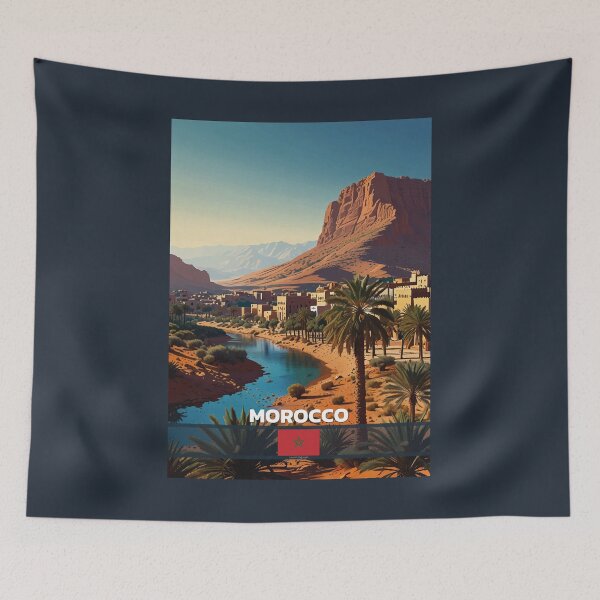 Item preview, Morocco Travel  designed and sold by Thistle-TShop.