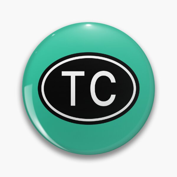 Item preview, TC Initials Monogram Oval White Letters designed and sold by Jeallan Designs.