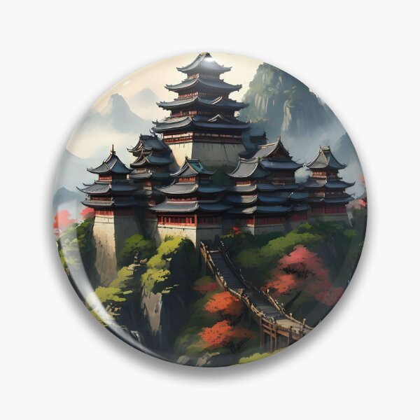 Item preview, SAMAURI CASTLE designed and sold by PIGCASSOSAIART.