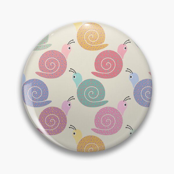 Item preview, Colorful Snails on Cream (DP311-1) designed and sold by DuckyRubin.