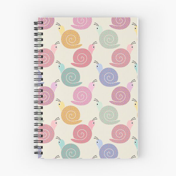 Item preview, Colorful Snails on Cream (DP311-1) designed and sold by DuckyRubin.