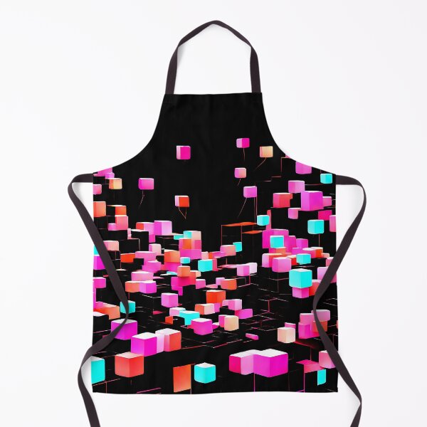 Item preview, A glowing pattern of interconnected cubes designed and sold by Tchoice.
