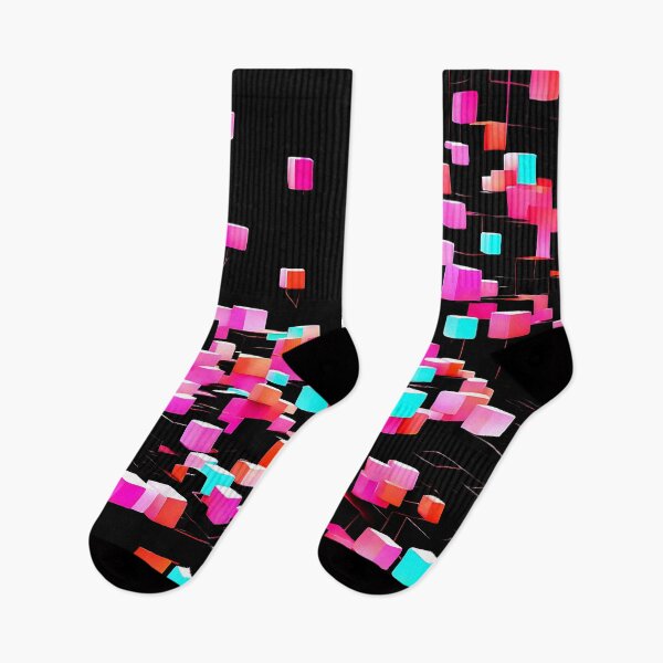 Item preview, A glowing pattern of interconnected cubes designed and sold by Tchoice.
