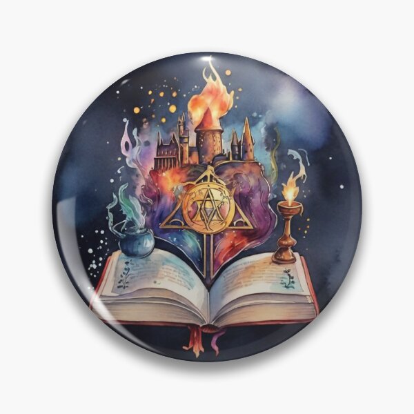Item preview, Magical Book Sticker designed and sold by pelzolga.