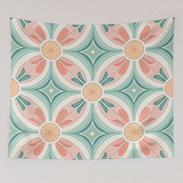 Item preview, A contemporary medallion pattern design. designed and sold by HEMRO.